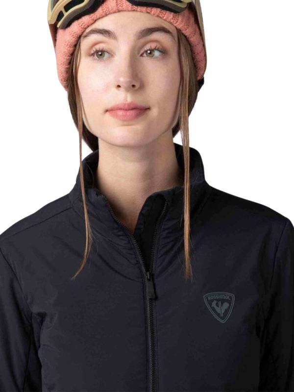 Kurtka narciarska Rossignol damska W Opside JKT czarna