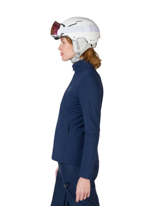 Kurtka narciarska Rossignol damska W Opside JKT granatowa