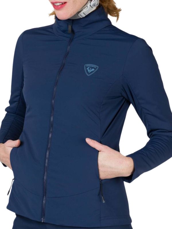 Kurtka narciarska Rossignol damska W Opside JKT granatowa