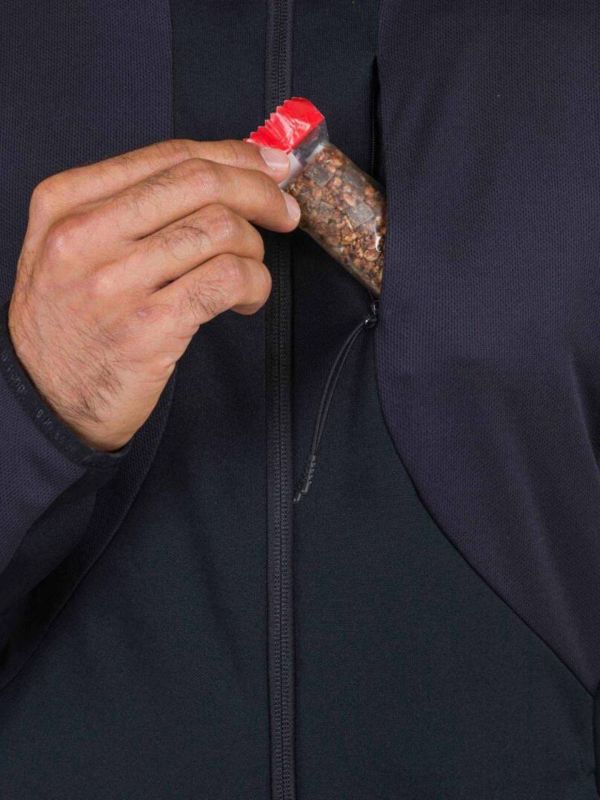 Bluza Rossignol męska Diretta Fleece FZ czarna