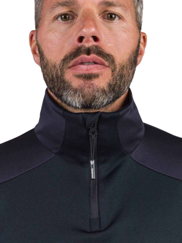 Bluza Rossignol męska Diretta Fleece HZ czarna