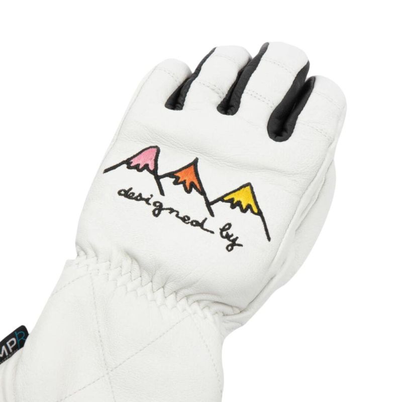 Rękawice narciarskie Rossignol damskie W Sublim LTH Impr G białe