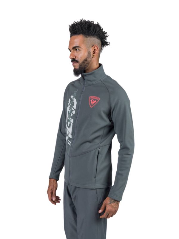 Bluza Rossignol męska New Hero Classique Clim szara