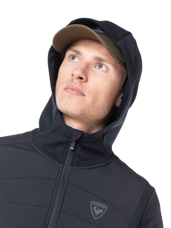 Bluza Rossignol męska Classique Hybrid Clim czarna