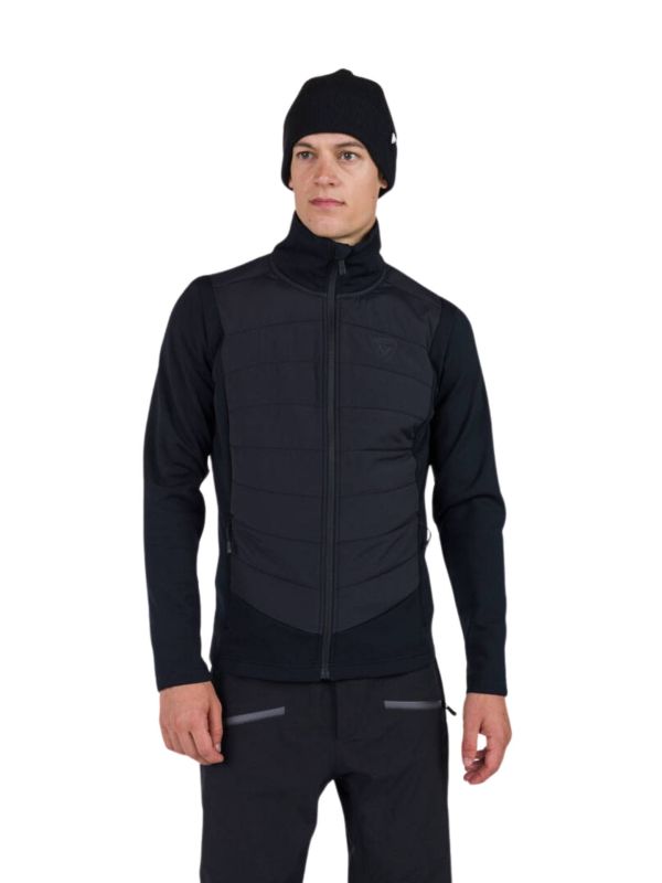 Bluza Rossignol męska Classique Hybrid Clim FZ czarna