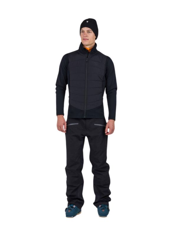 Bluza Rossignol męska Classique Hybrid Clim FZ czarna