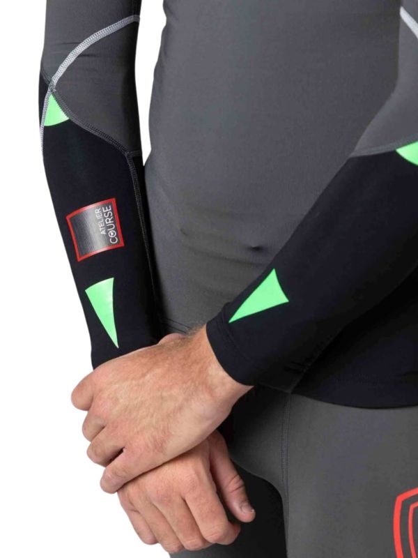 Koszulka Rossignol męska Infini Compression Race Top szara