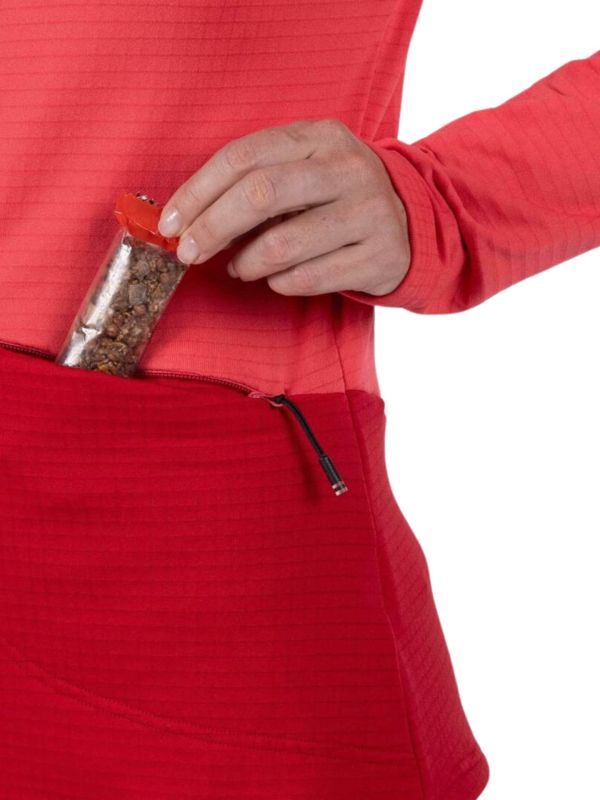 Bluza narciarska Rossignol W Blackside Fleece FZ różowa