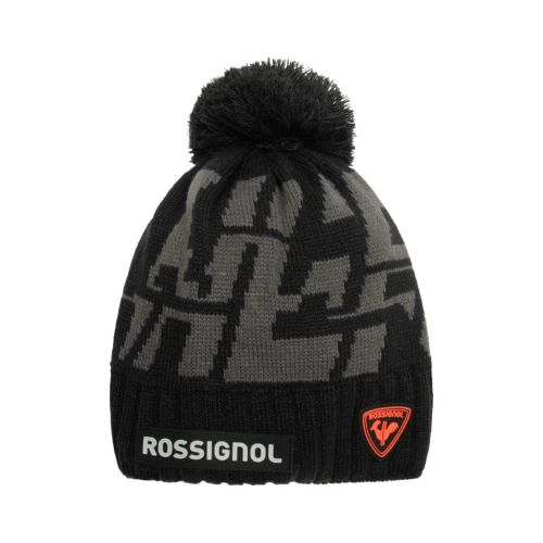 Czapka Rossignol męska Hero pompon czarna