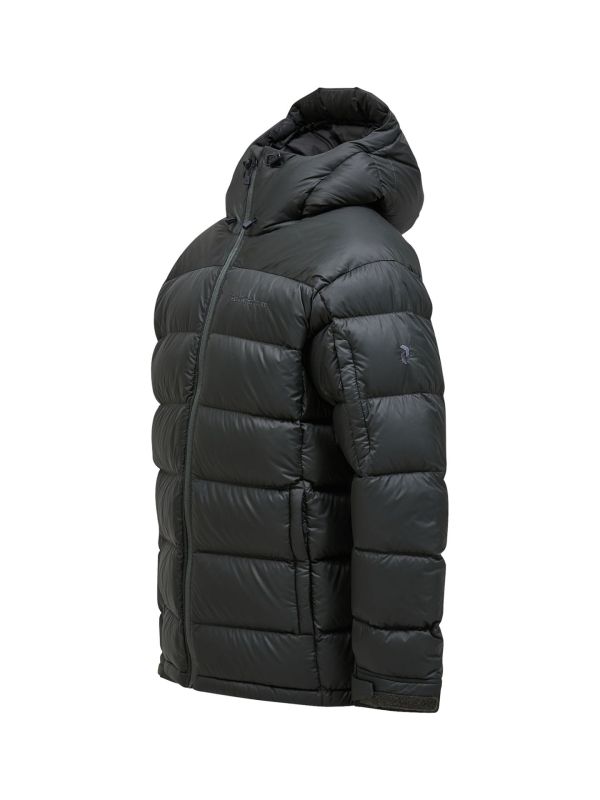 Kurtka Peak Performance męska Frost Down Jacket oliwkowy czarny