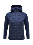 Kurtka Peak Performance damska Argon Hybrid Hood granatowa