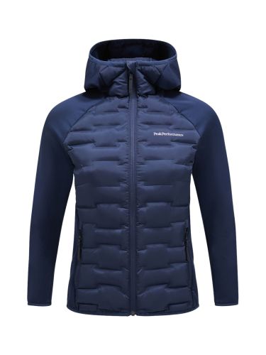Kurtka Peak Performance damska Argon Hybrid Hood granatowa
