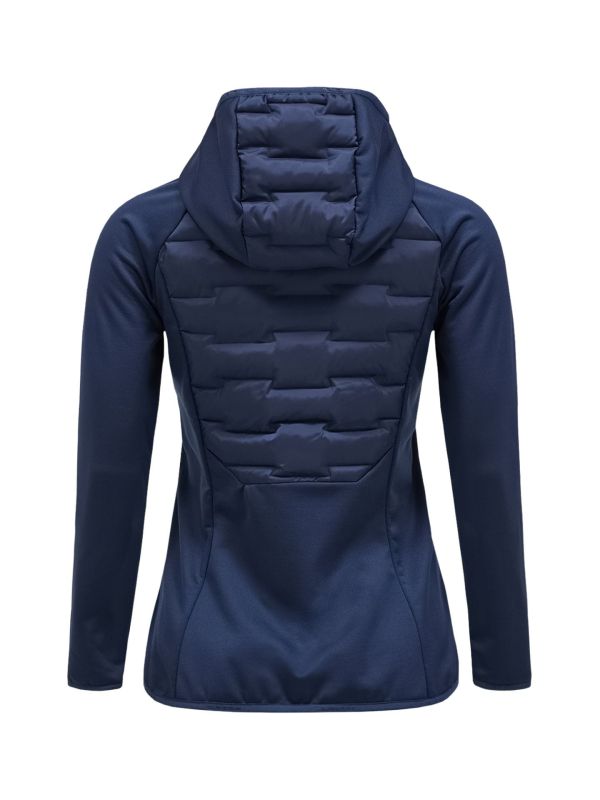 Kurtka Peak Performance damska Argon Hybrid Hood granatowa