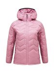 Kurtka Peak Performance damska Elevate Liner Hood różowa