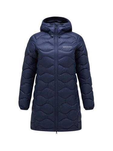 Kurtka Peak Performance damska Helium Down Parka granatowa