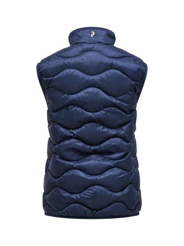 Kamizelka puchowa damska Peak Performance Helium Down blue shadow