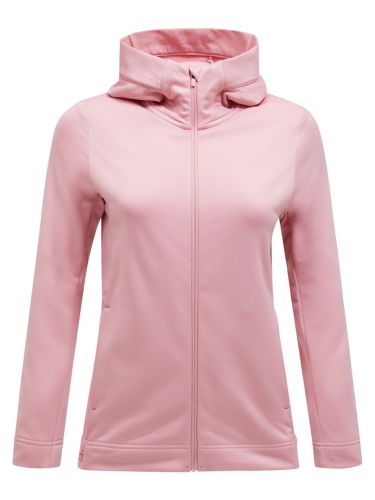 Bluza Peak Performance damska Rider Tech Zip Hood różowa