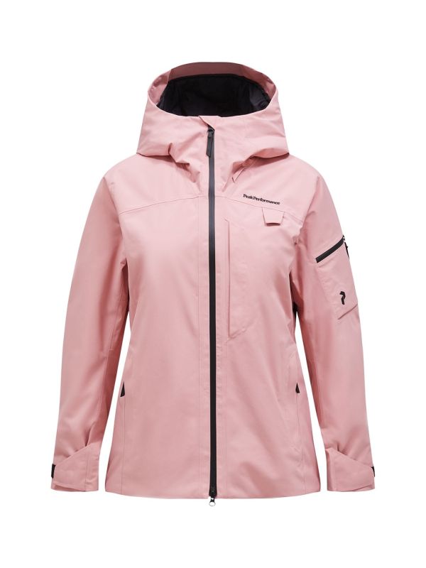 Kurtka Peak Performance damska Alpine Gore-Tex 2L Jacket różowa 24/25