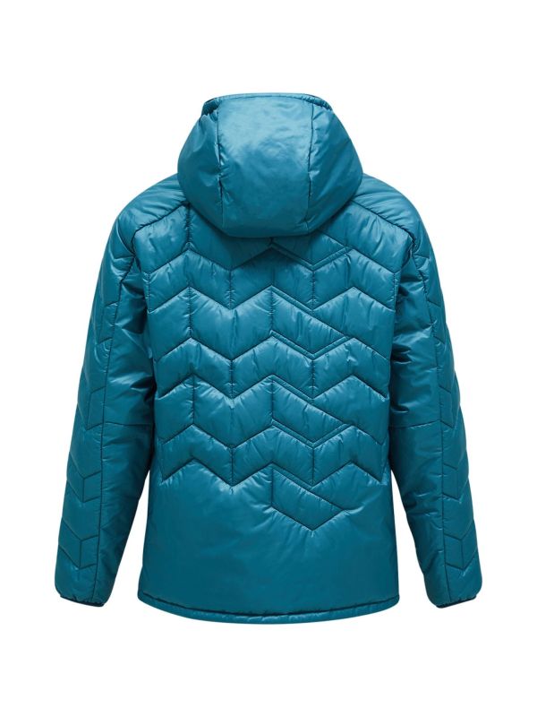 Kurtka Peak Performance męska Elevate Liner Hood turkusowa 24/25