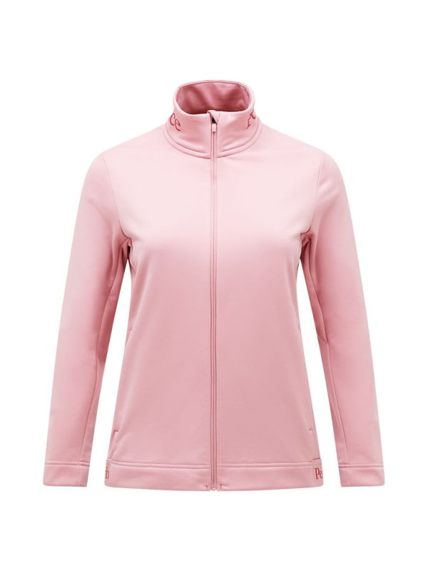 Bluza Peak Performance damska Rider Tech Zip Jacket różowa