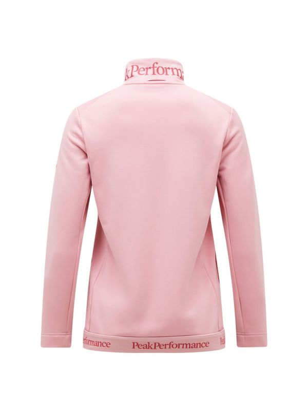 Bluza Peak Performance damska Rider Tech Zip Jacket różowa