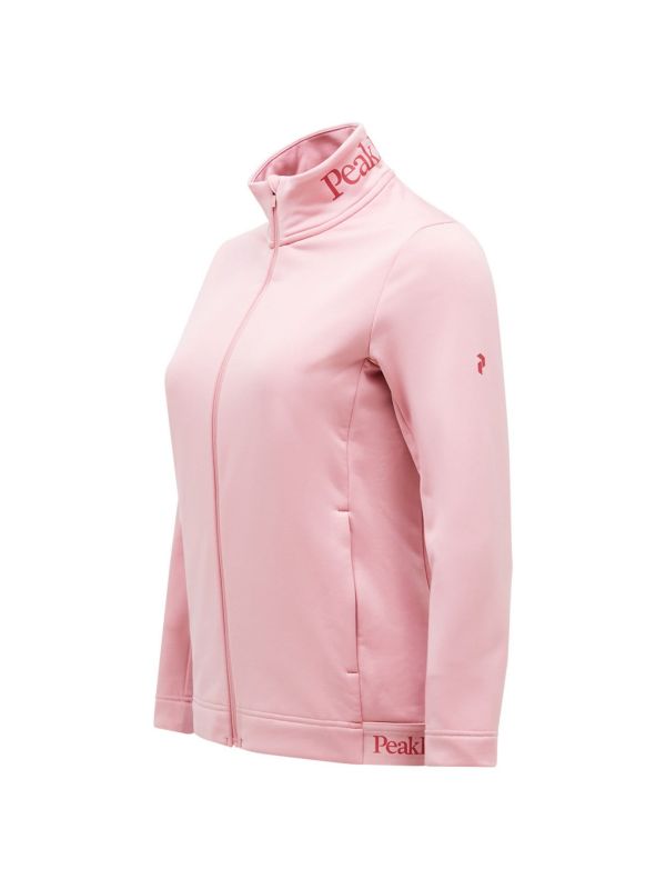 Bluza Peak Performance damska Rider Tech Zip Jacket różowa 24/25