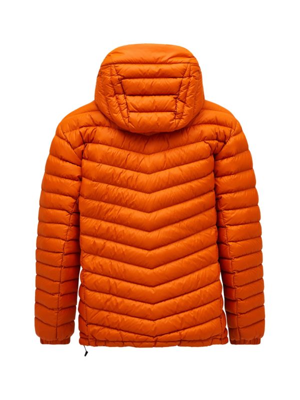 Kurtka Peak Performance męska Frost Down Hood pomarańczowy 24/25