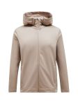 Bluza Peak Performance męska Rider Tech Zip Hood beżowa