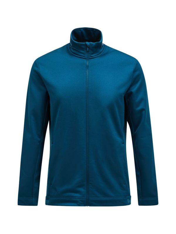 Bluza Peak Performance męska Rider Tech Zip Jacket morski