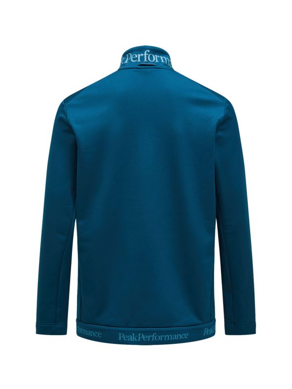 Bluza Peak Performance męska Rider Tech Zip Jacket morski