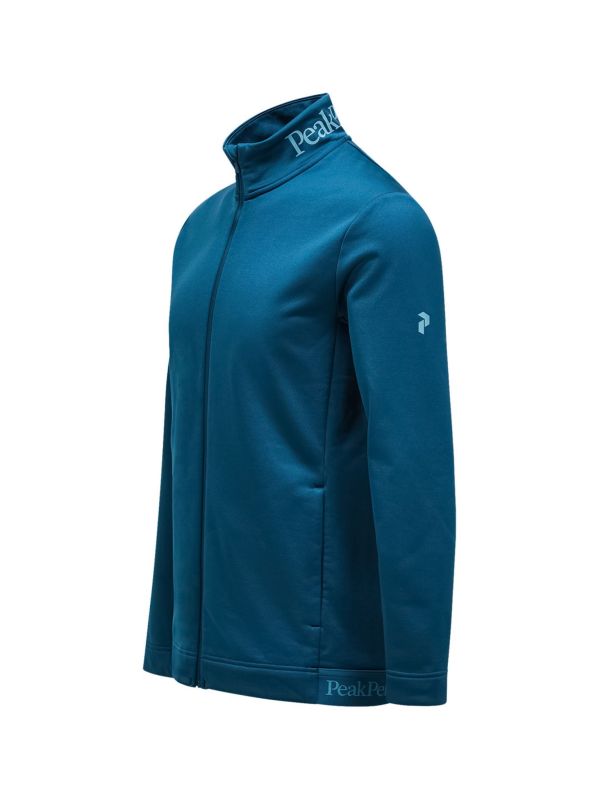 Bluza Peak Performance męska Rider Tech Zip Jacket morski
