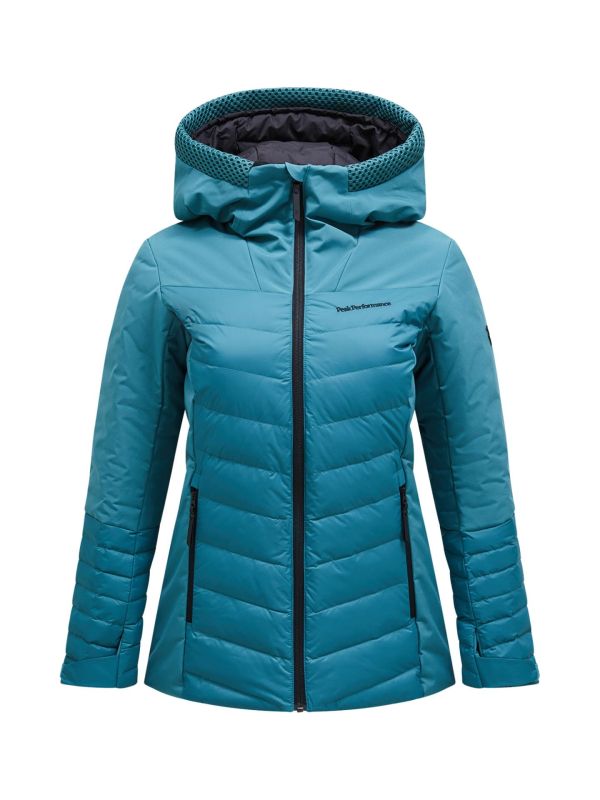 Kurtka Peak Performance damska Blackfire Jacket turkusowa 24/25