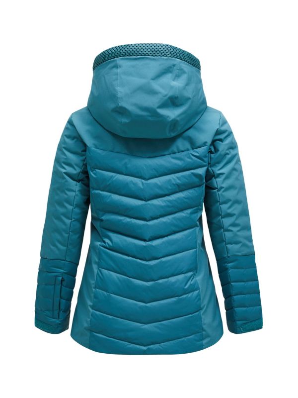 Kurtka Peak Performance damska Blackfire Jacket turkusowa 24/25