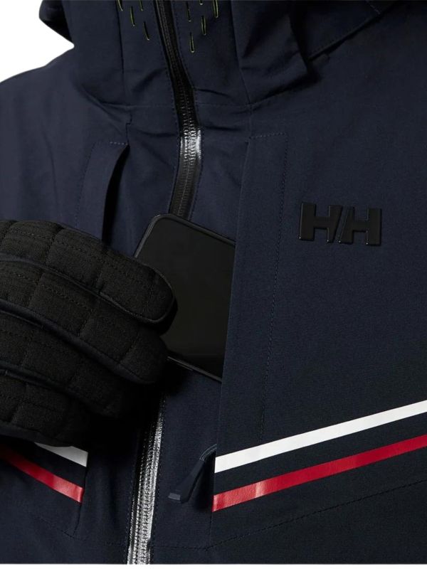 Kurtka Narciarska Helly Hansen Alpha Infinity Jacket Granatowa