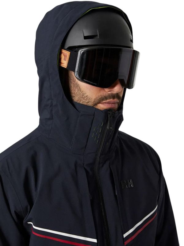 Kurtka Narciarska Helly Hansen Alpha Infinity Jacket Granatowa