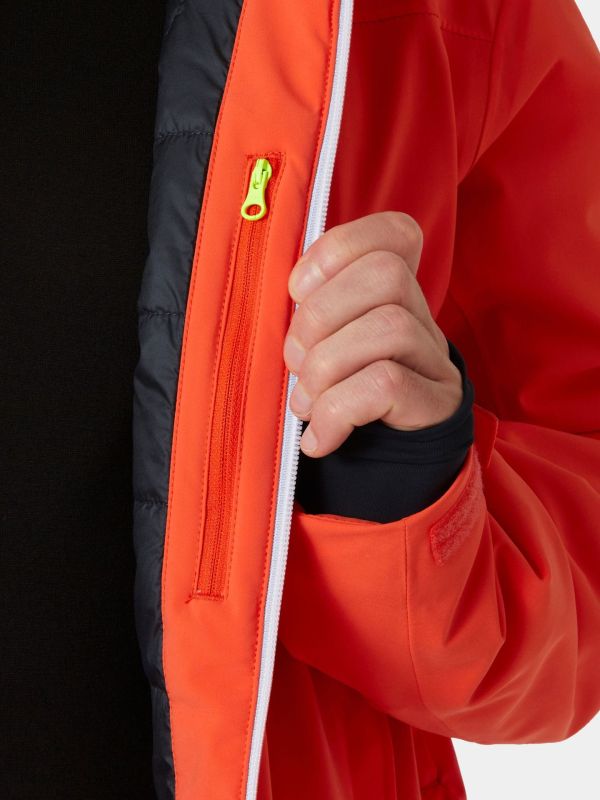 Kurtka Narciarska Helly Hansen Alpha Lifaloft Jacket Pomarańczowa