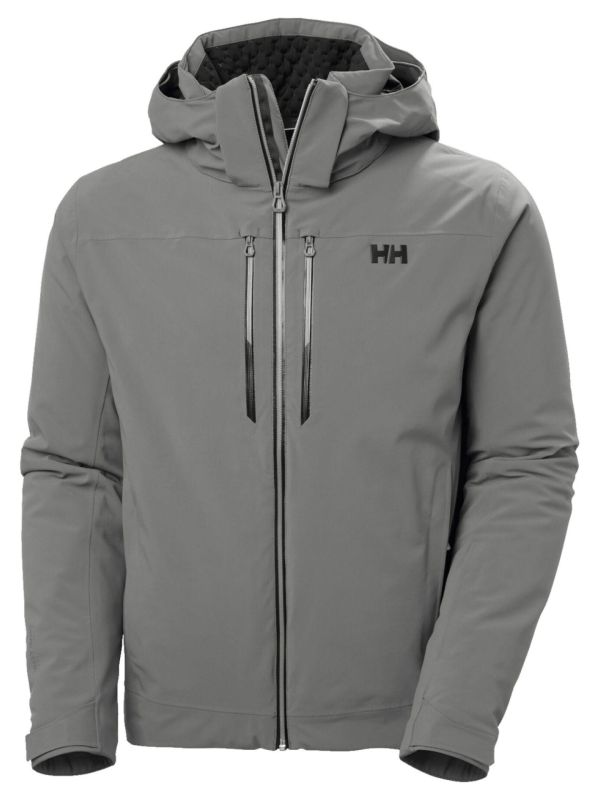 Kurtka narciarska męska Helly Hansen Alpha Lifaloft Concrete