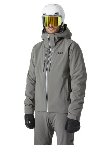 Kurtka narciarska męska Helly Hansen Alpha Lifaloft Concrete