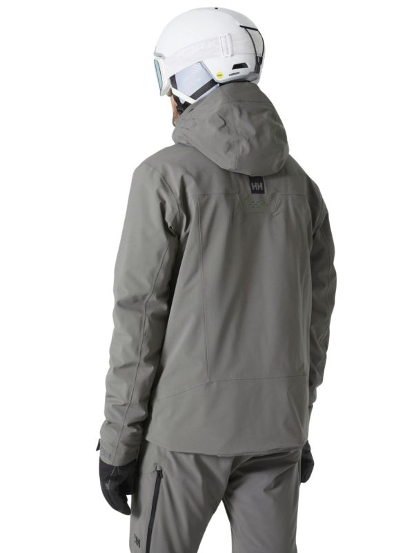 Kurtka narciarska męska Helly Hansen Alpha Lifaloft Concrete