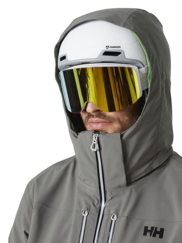 Kurtka Narciarska Helly Hansen Alpha Lifaloft Jacket Szara