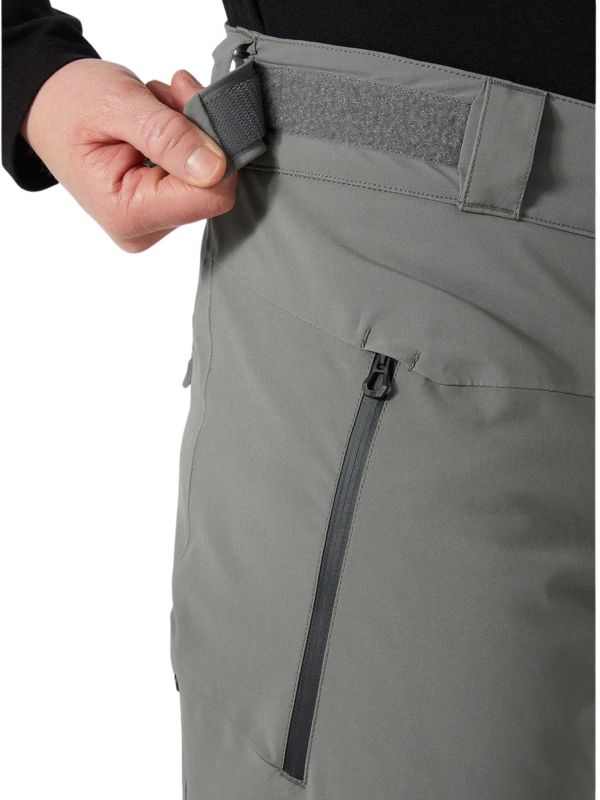 Spodnie Narciarskie Helly Hansen Alpha Lifaloft Pant Szare