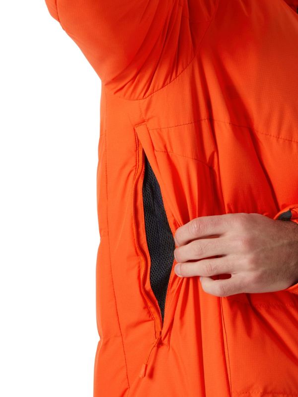 Kurtka Narciarska Helly Hansen Kvitfjell Race Puffy Jacket Pomarańczowa