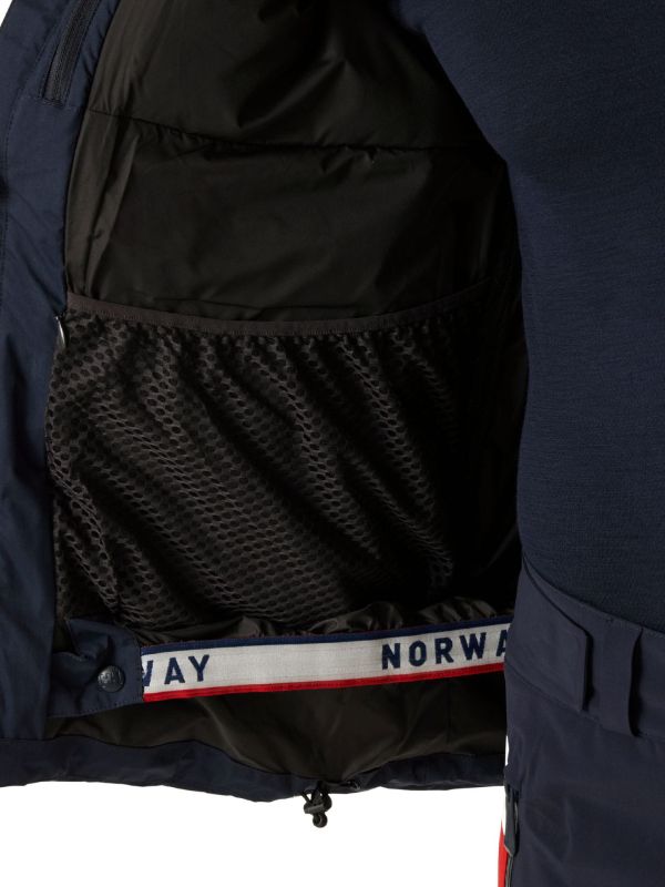 Kurtka Narciarska Helly Hansen Kvitfjell Race Puffy Jacket Granatowa