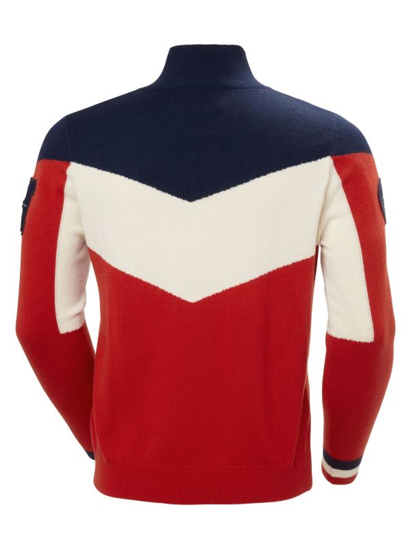 Sweter Helly Hansen Apres Knitted Sweater Czerwony