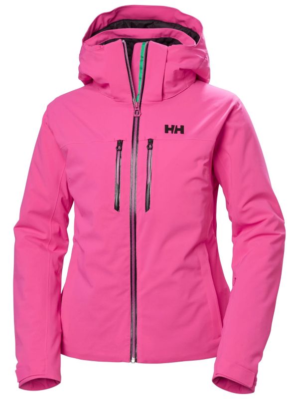 Kurtka narciarska damska Helly Hansen Alphelia Lifaloft dragon fruit