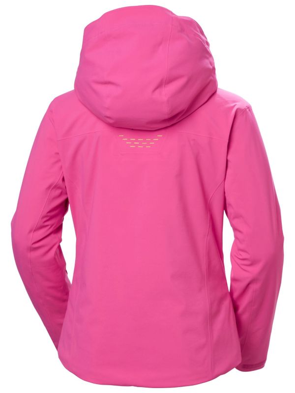 Kurtka narciarska damska Helly Hansen Alphelia Lifaloft dragon fruit