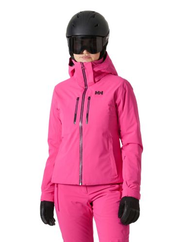 Kurtka narciarska damska Helly Hansen Alphelia Lifaloft dragon fruit