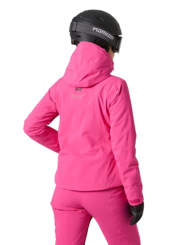 Kurtka narciarska damska Helly Hansen Alphelia Lifaloft dragon fruit