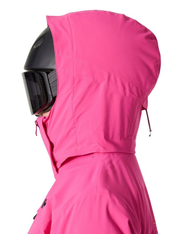 Kurtka narciarska damska Helly Hansen Alphelia Lifaloft dragon fruit