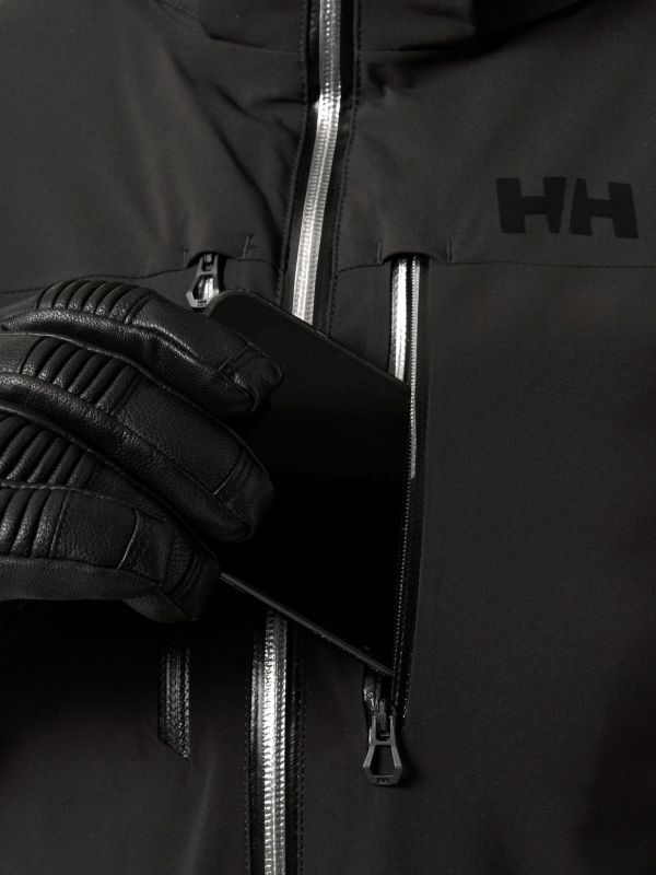 Kurtka narciarska damska Helly Hansen Alphelia Lifaloft black